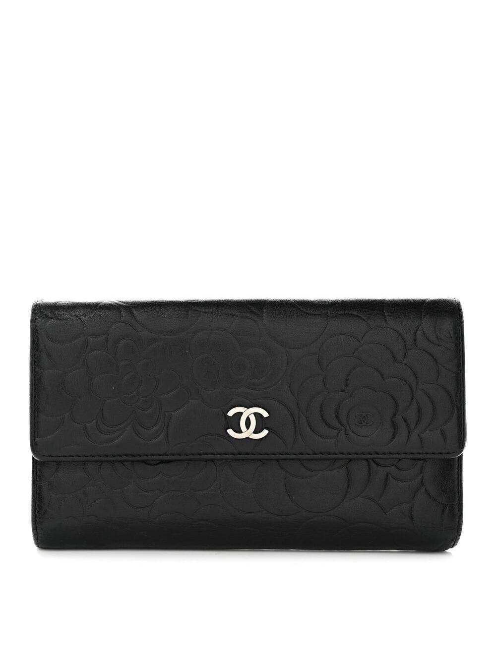 Chanel Lambskin Camellia Embossed Large #365053C45B